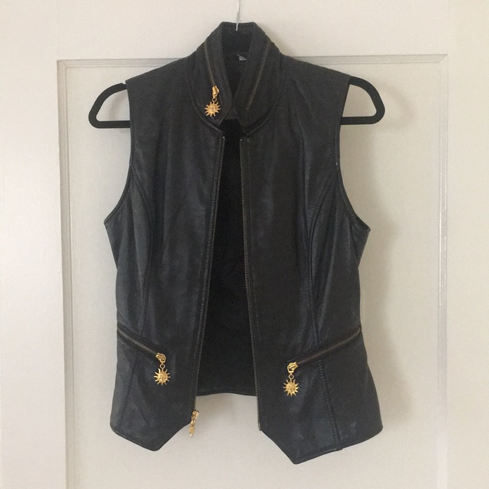 Super cool leather vest!